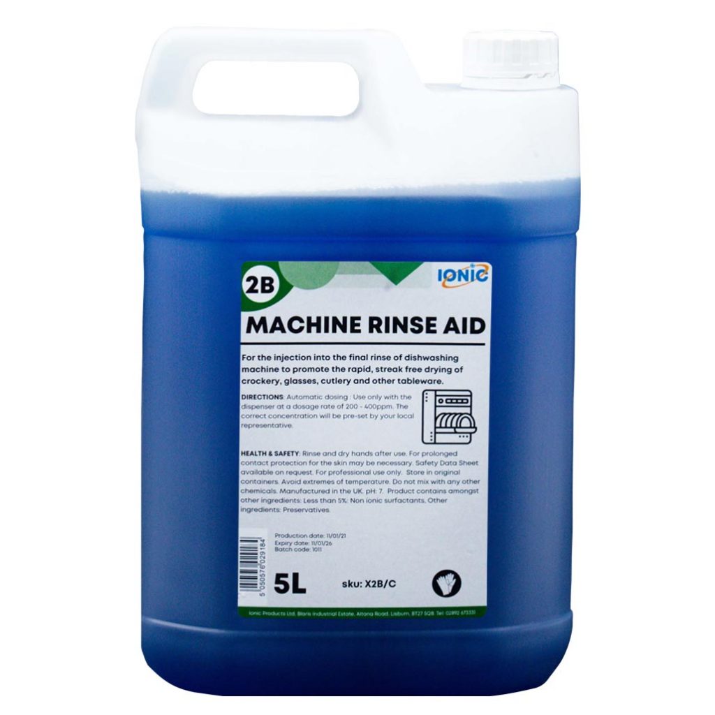 2B Machine Rinse Aid Dishwasher Rinse Additives Ionic Products